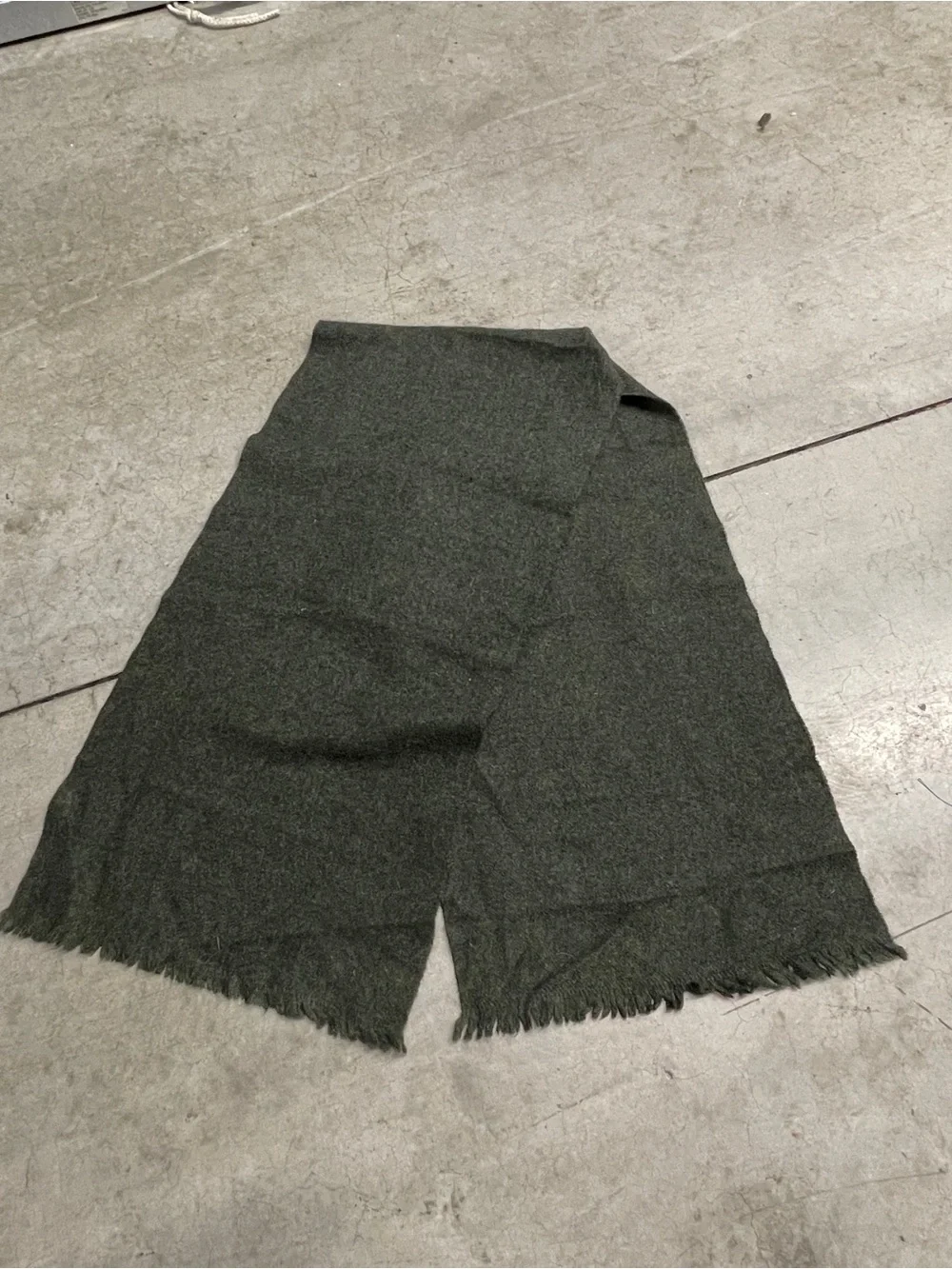 Vintage Sears Men's Cashmere Scarf - Fringed O/S